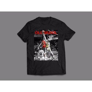 OLDSKOOL DR J DUNKING ON BIRD QUALITY SHIRT